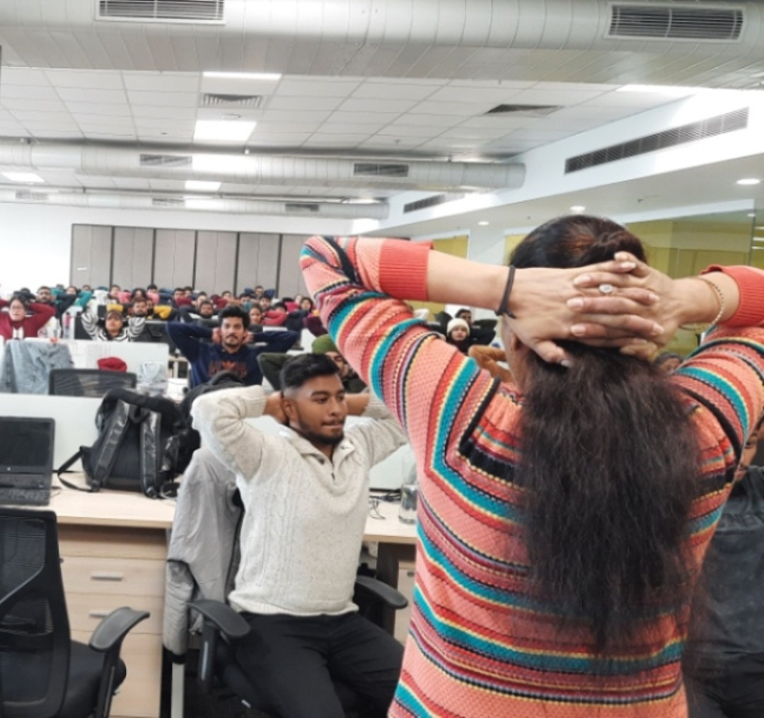 Yoga Teacher At Home